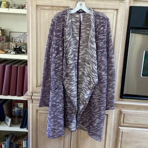 Fabletics Cardigan sweater coat sz L